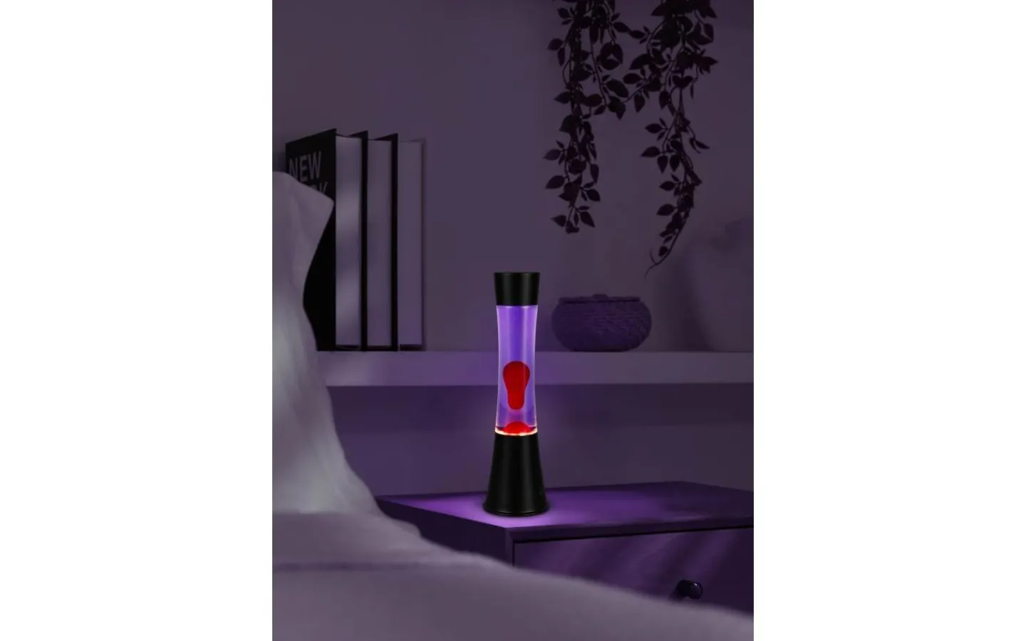 Barnrum|Lavalampor-Reality Etna Lavalampa 40cm LED Svart