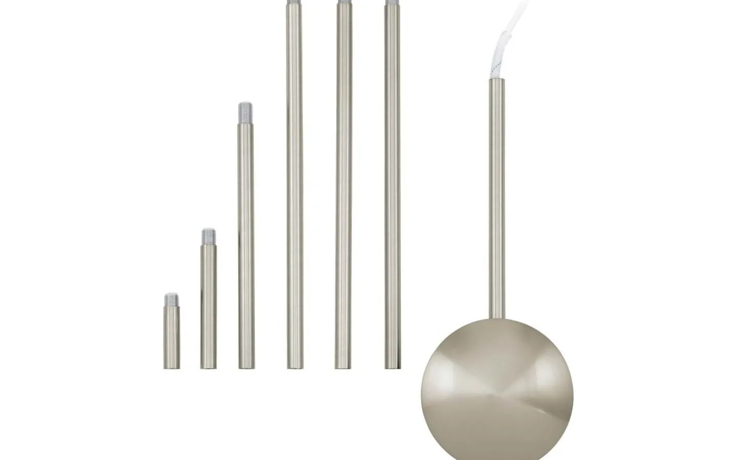 Reservglas Och Reservdelar < Eglo Extention Kabelkanal 157cm Nickel
