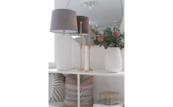 Vardagsrum|Sovrum < Hallbergs Faces Lampfot 55cm Vit