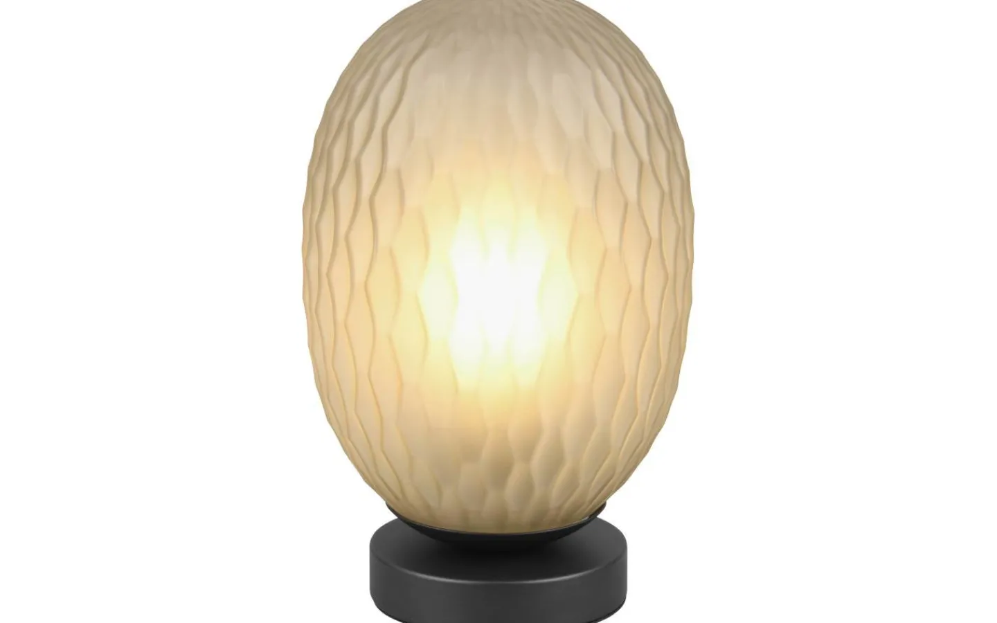 Bordslampor-Trio Lighting Facette Bordslampa E27 matt svart/grön