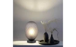 Bordslampor < Trio Lighting Facette Bordslampa E27 matt svart/rökfärgad
