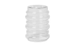 Takskärmar-ArmaturHantverk Falun Glasskärm Vas Ø16cm Klar