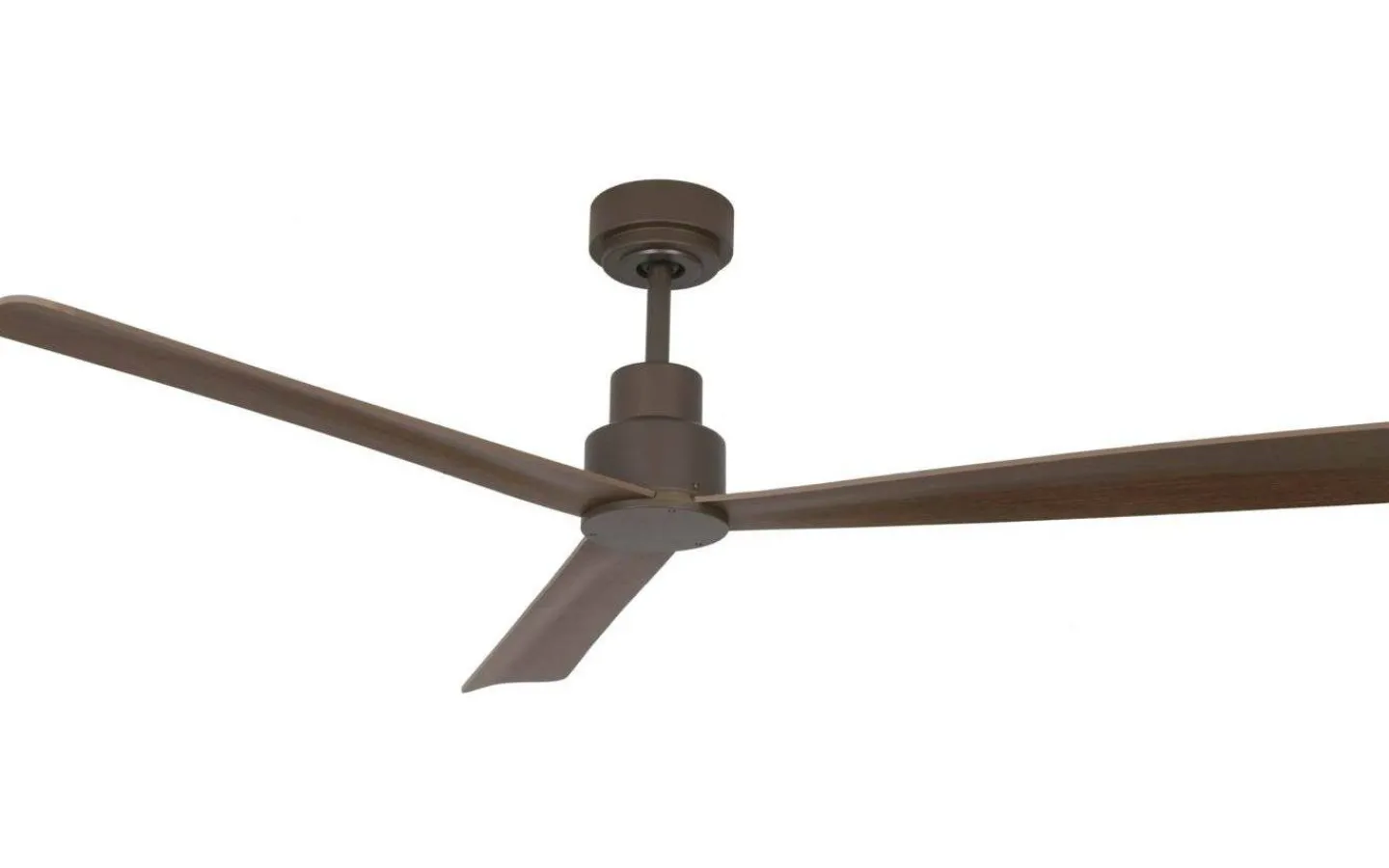 Takfläktar|Sovrum-Texa Design Fenix 132cm Takfläkt Brun Motor, Valnöts Blad