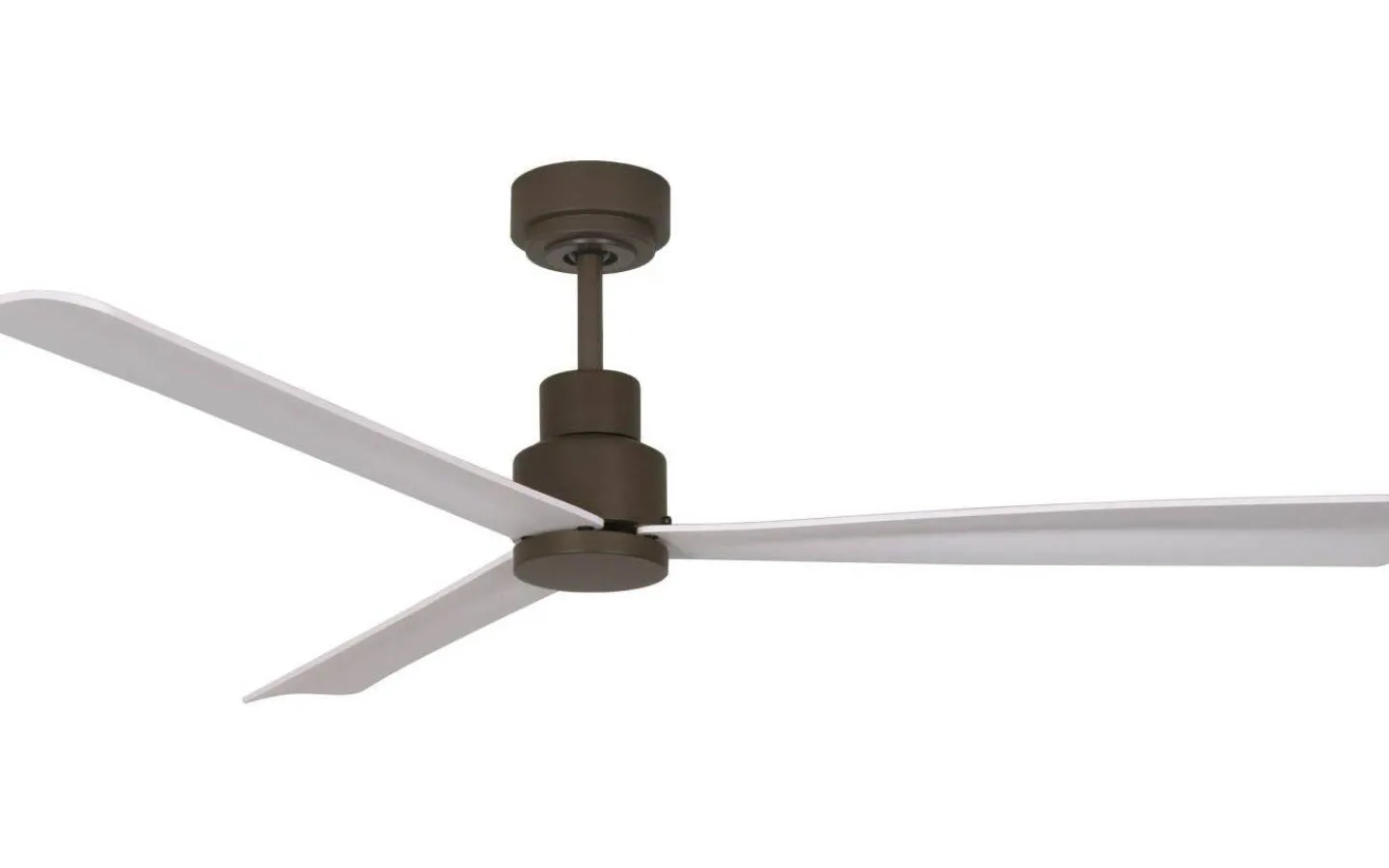 Takfläktar|Sovrum < Texa Design Fenix 132cm Takfläkt Brun Motor, Vita Blad