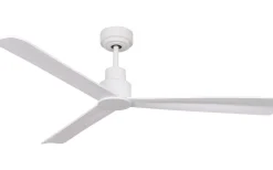 Takfläktar|Sovrum-Texa Design Fenix 132cm Takfläkt Vit Motor, Vita Blad