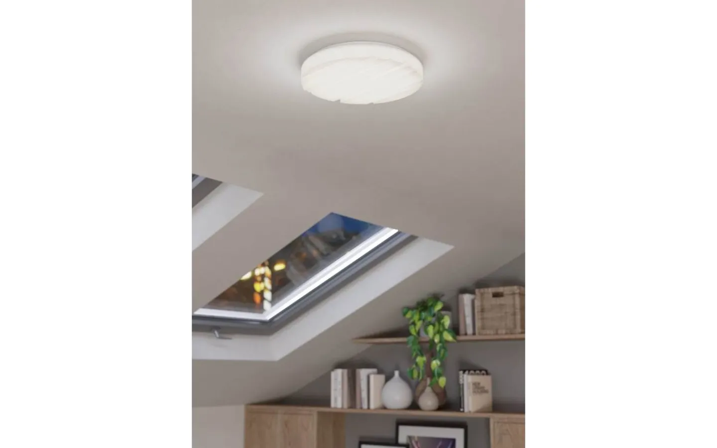 Plafonder-Eglo Ferentino Plafond Rund 28cm LED 3000K 10W Vit