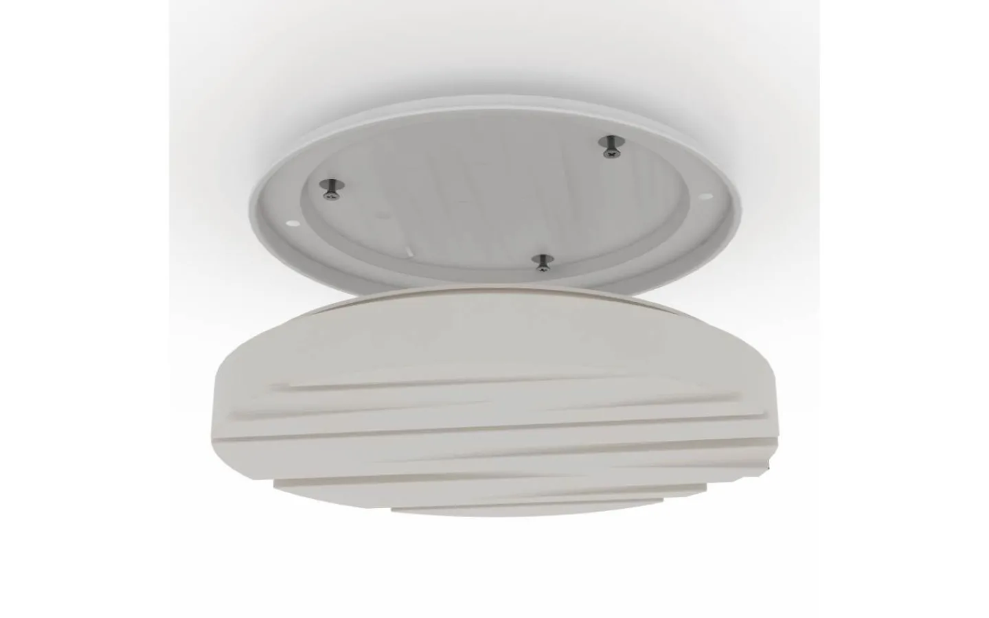 Plafonder-Eglo Ferentino Plafond Rund 28cm LED 3000K 10W Vit