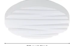 Plafonder-Eglo Ferentino Plafond Rund 28cm LED 3000K 10W Vit