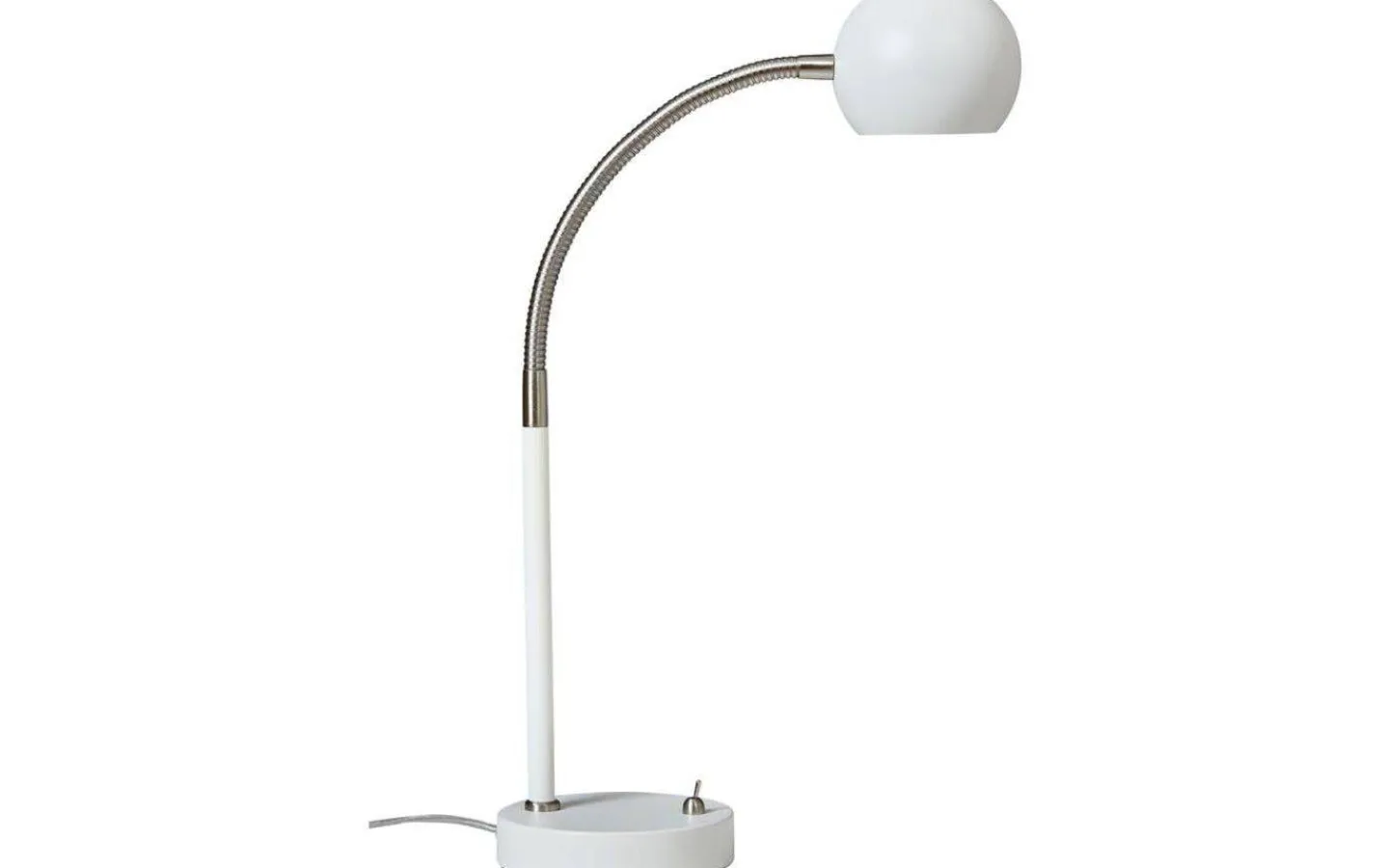 Skrivbordslampor < ArmaturHantverk Fladen Bordslampa 48cm Vit