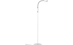 Golvläslampor < ArmaturHantverk Fladen Golvlampa 1L 140cm Vit