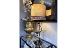 Bordslampor-Aneta Flamingo Bordslampa 67cm Svart/Guld