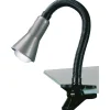 Klämlampor < Trio Lighting Flexo Klämlampa E14 grå