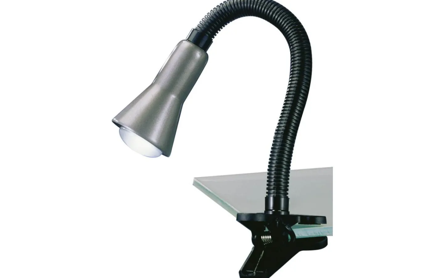 Klämlampor < Trio Lighting Flexo Klämlampa E14 grå