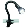Klämlampor-Trio Lighting Flexo Klämlampa E14 svart