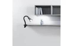 Klämlampor-Trio Lighting Flexo Klämlampa E14 svart