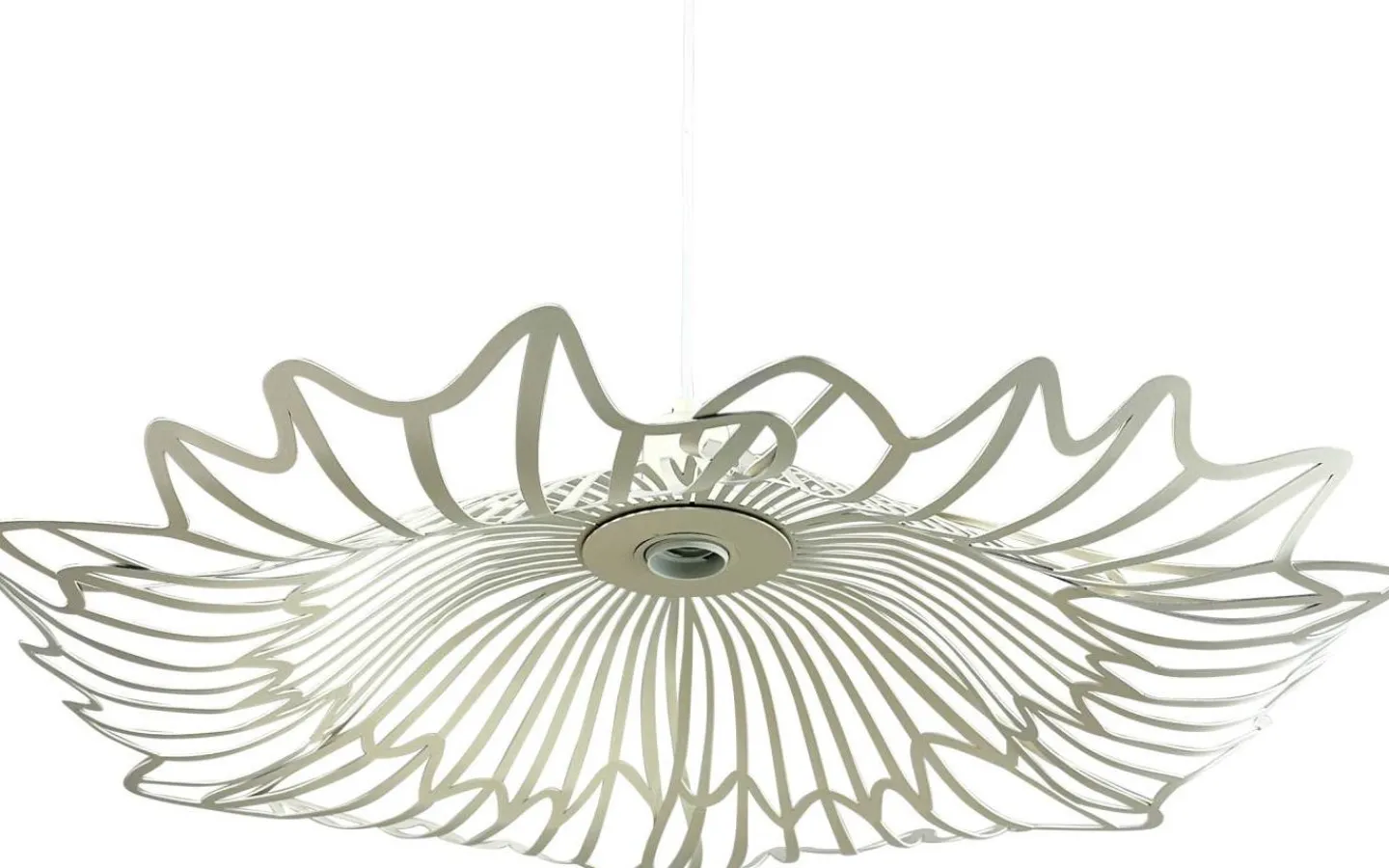 Stora Taklampor Ø50-69 Cm-Dyberg Larsen Flora Taklampa 60cm Pärlvit