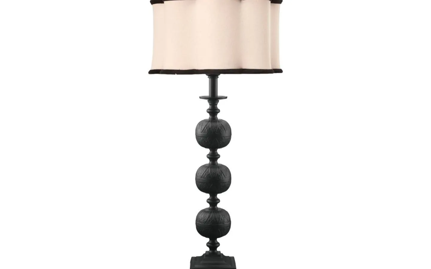 Bordslampor < PR Home Flory Bordslampa 70cm Natur/Svart