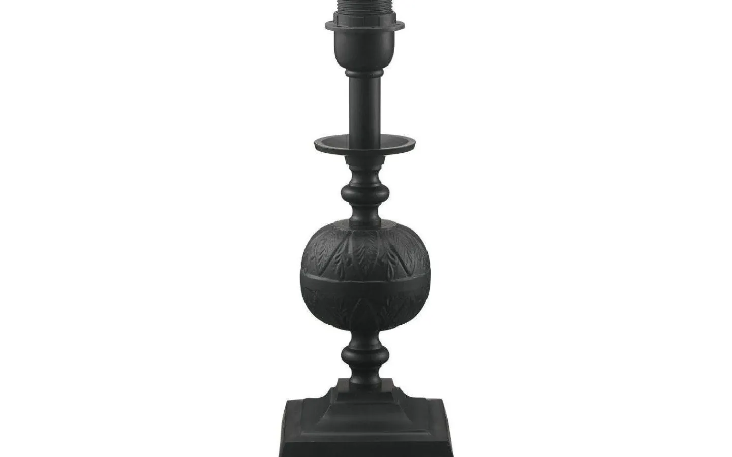 Lampfötter-PR Home Flory Lampfot 33cm Matt Svart