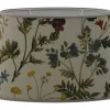 Ovala Lampskärmar-Hallbergs Flower Field Lampskärm Oval 25cm Natur