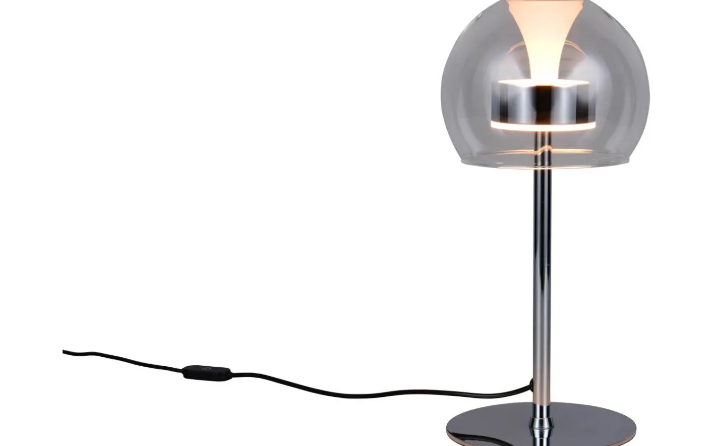 Bordslampor < Trio Lighting Flynt Bordslampa LED krom