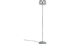 Golvlampor-Trio Lighting Flynt Golvlampa LED krom