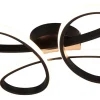 Plafonder-Trio Lighting Fly Plafond LED 40cm mattsvart