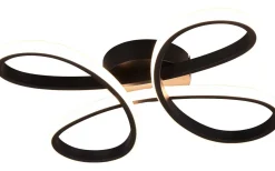 Plafonder-Trio Lighting Fly Plafond LED 40cm mattsvart