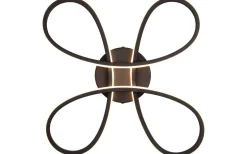 Plafonder-Trio Lighting Fly Plafond LED 40cm mattsvart