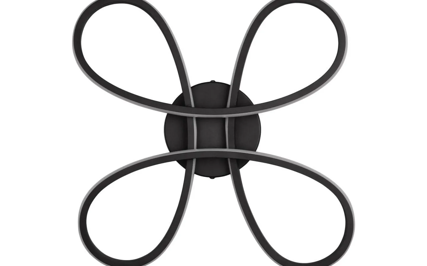 Plafonder-Trio Lighting Fly Plafond LED 40cm mattsvart
