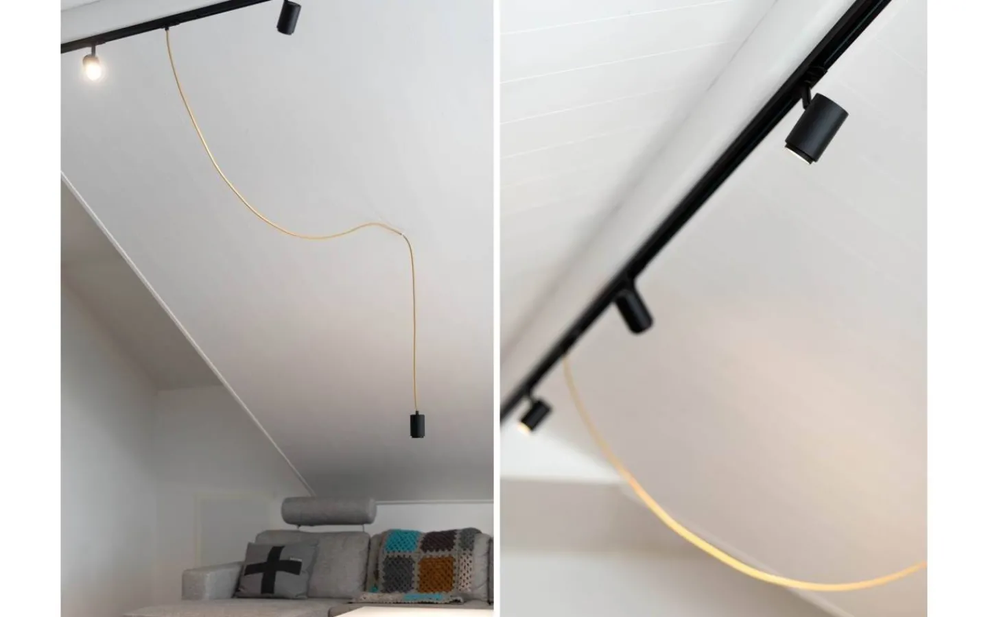 Skensystem < Hidealite Focus Track Micro 1-fas LED 10W Tune Svart