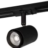 Skensystem-Hidealite Focus Track Micro 1-fas Spotlight 10W LED 2700K Svart