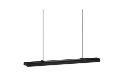 Kontorsarmaturer < Belid Fold Kontorsarmatur 116cm LED 3000K 5200lm 43W Svart