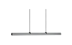 Avlånga Taklampor < Belid Fold Taklampa 118cm LED 2700K 2435lm 23W Betong/Antracit