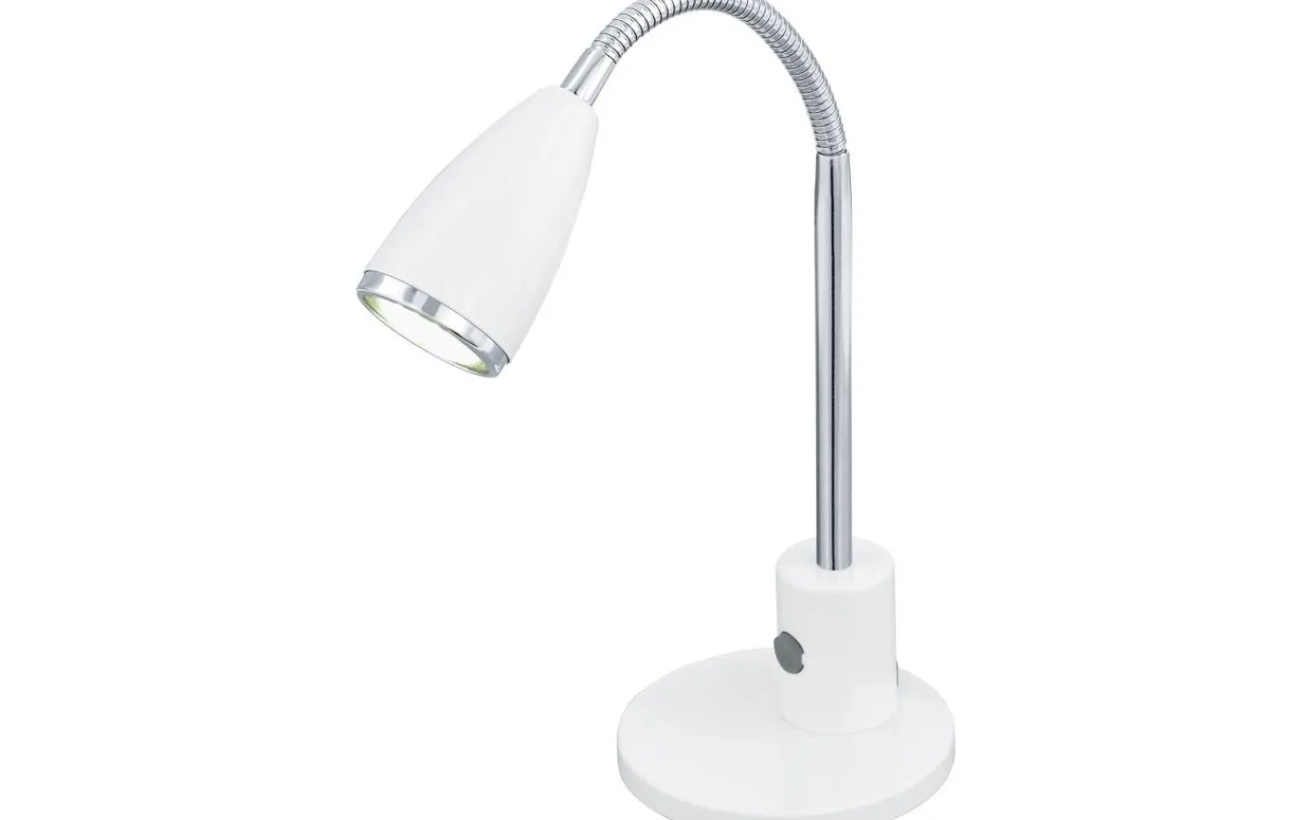 Skrivbordslampor-Eglo Fox Skrivbordslampa 32cm GU10 LED 3000K 3W Vit