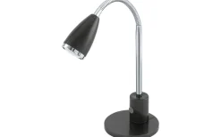 Skrivbordslampor < Eglo Fox Skrivbordslampa 32cm GU10 LED 3000K 3W Svart