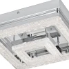 Plafonder < Eglo Fradelo Plafond 26cm LED 3000K 11,5W Krom