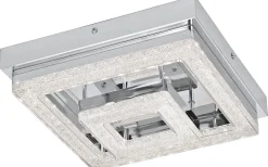 Plafonder < Eglo Fradelo Plafond 26cm LED 3000K 11,5W Krom