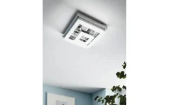 Plafonder < Eglo Fradelo Plafond 26cm LED 3000K 11,5W Krom