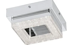 Plafonder-Eglo Fradelo Plafond 14cm LED 3000K 3,2W Krom
