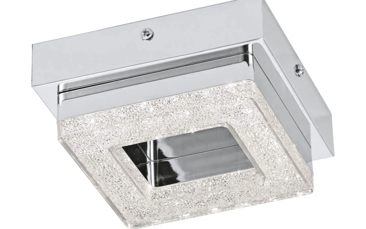 Plafonder-Eglo Fradelo Plafond 14cm LED 3000K 3,2W Krom