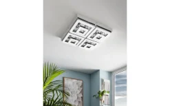Plafonder-Eglo Fradelo Plafond 52cm LED 3000K 46,5W Krom