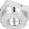 Plafonder < Eglo Fradelo Rund Plafond 14cm LED 3000K 3,2W Krom