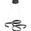 Stora Taklampor Ø70-150 Cm-Trio Lighting Francis Taklampa 72cm LED i antracit