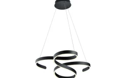 Stora Taklampor Ø70-150 Cm-Trio Lighting Francis Taklampa 72cm LED i antracit