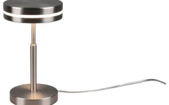 Bordslampor-Trio Lighting Franklin Bordslampa LED i borstat stål