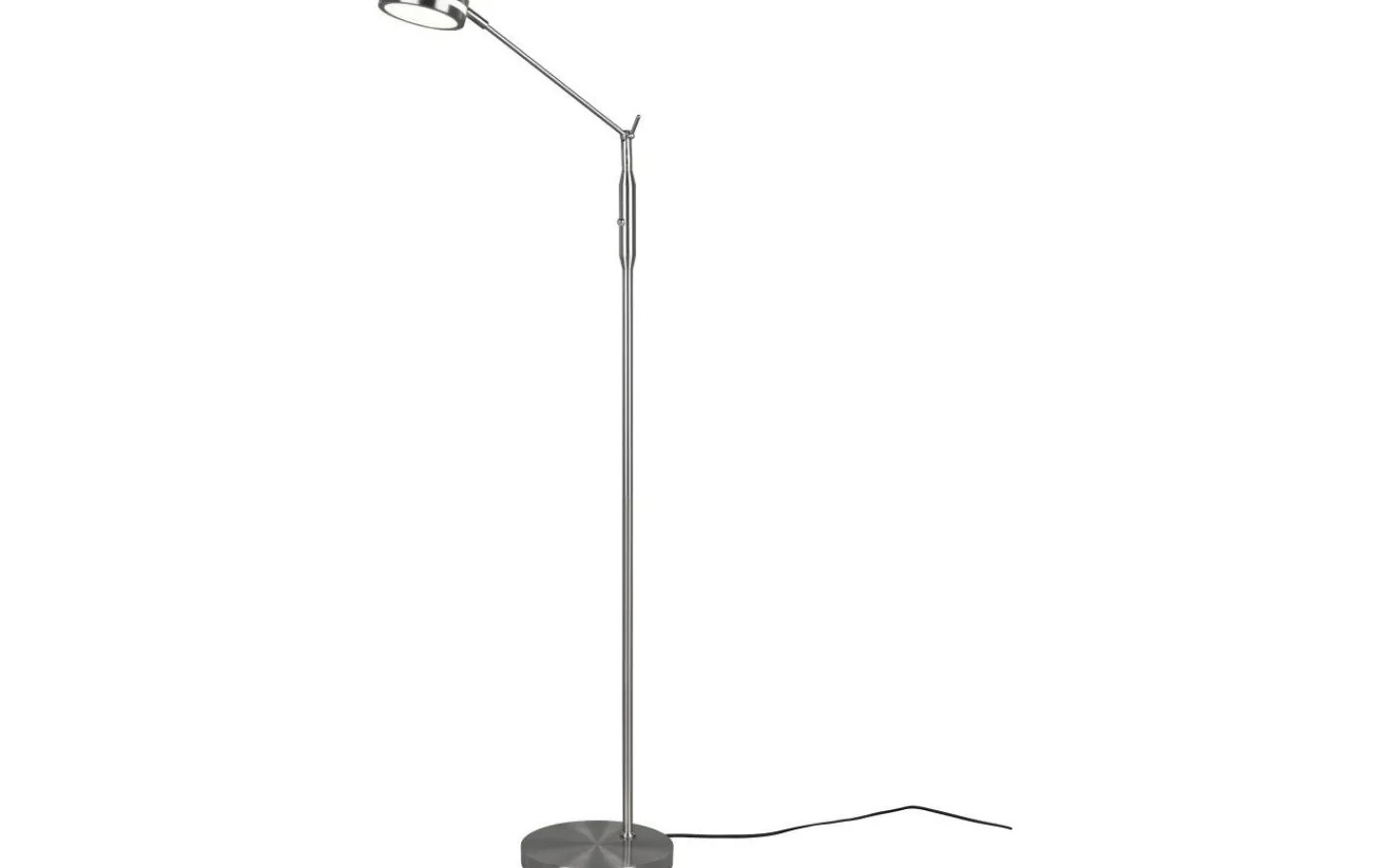 Golvläslampor-Trio Lighting Franklin Golvlampa LED i borstat stål