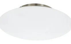 Plafonder-Eglo Frattina Plafond 43,5cm Connect LED 2700-6500K + RGB 27W Nickel