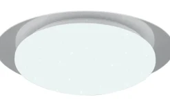 Badrumslampor Tak-Trio Lighting Frodeno H2O Plafond LED 35cm transparent RGBW IP44