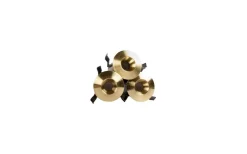 Bastulampor < Hidealite Frontring Heatspot G2 Bastu Mässing 3-pack