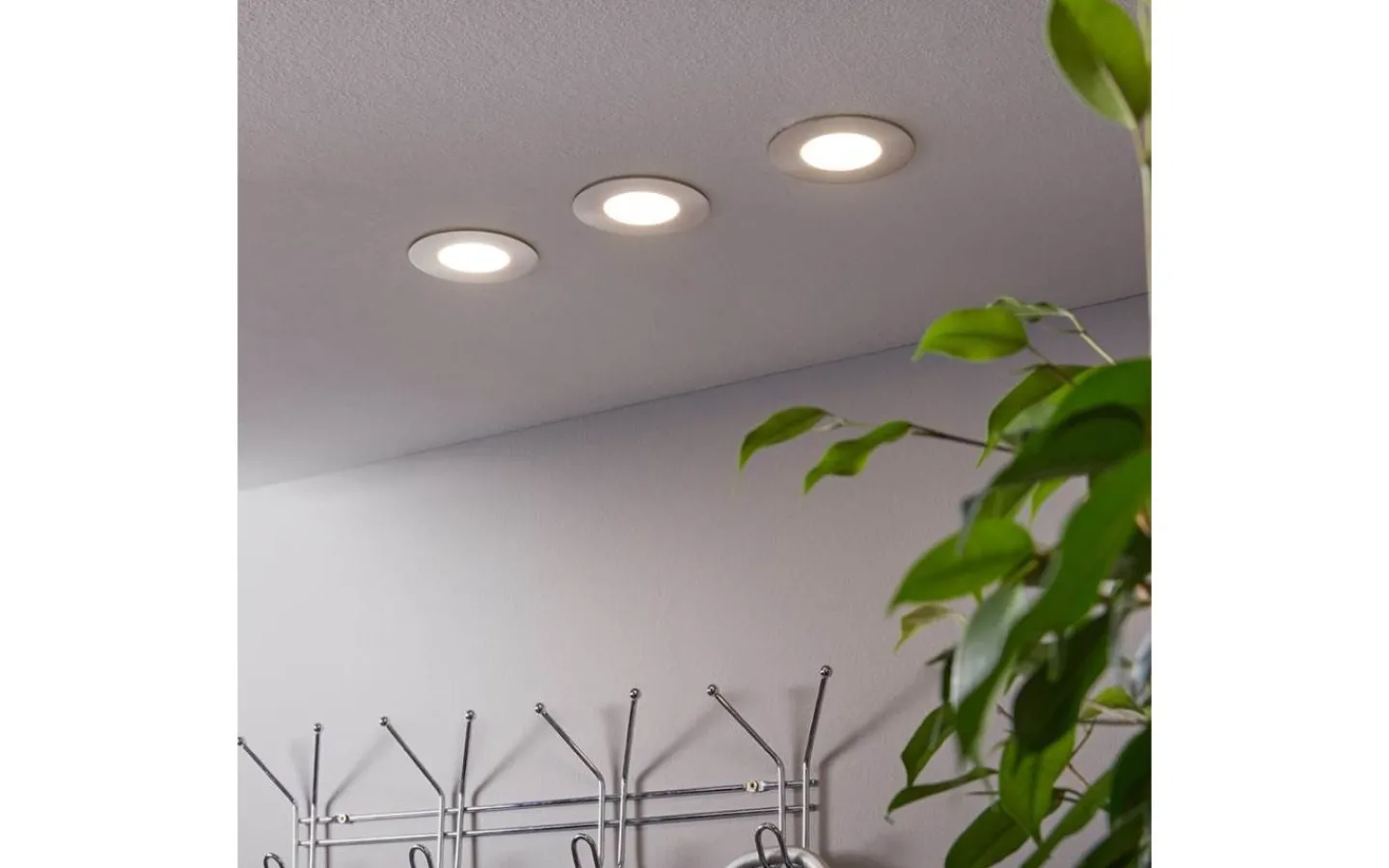 230V Led Spotlights < Eglo Fueva-C Connect Spotlight 3-Pack LED RGBW 3x3W Nickel